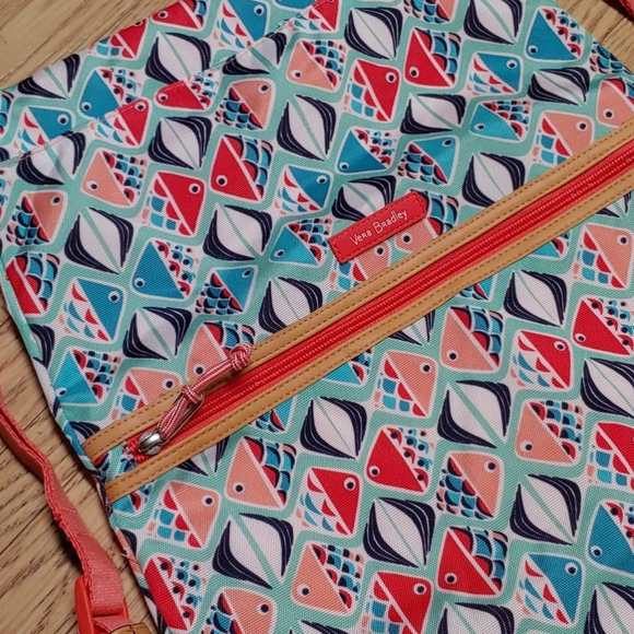 Vera Bradley sack backpack - Picture 2 of 8